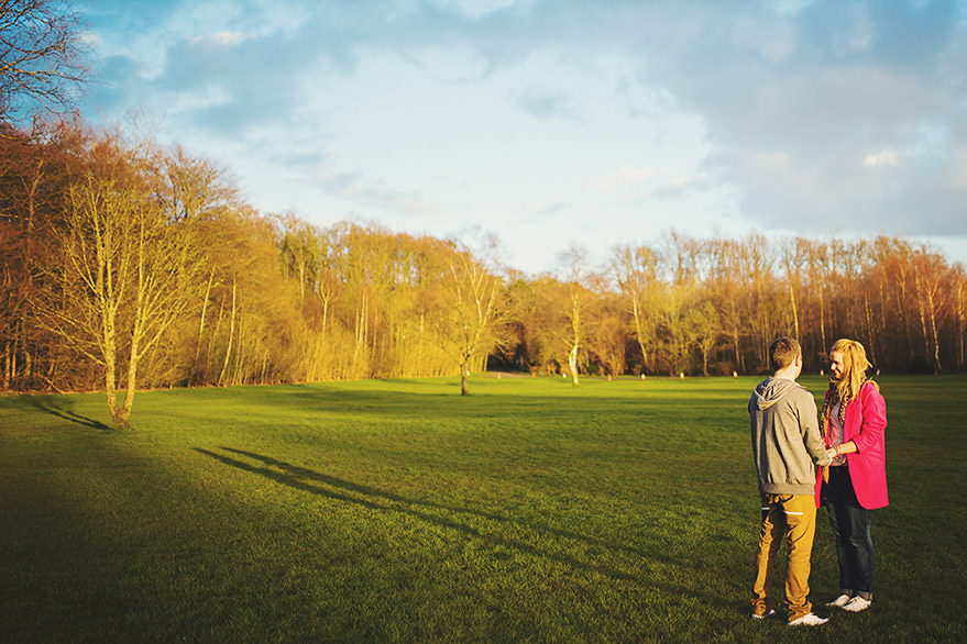 glasgow engagement photo