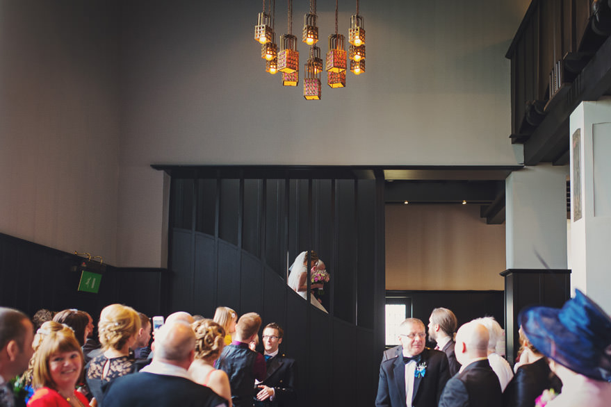 house for an art lover wedding room