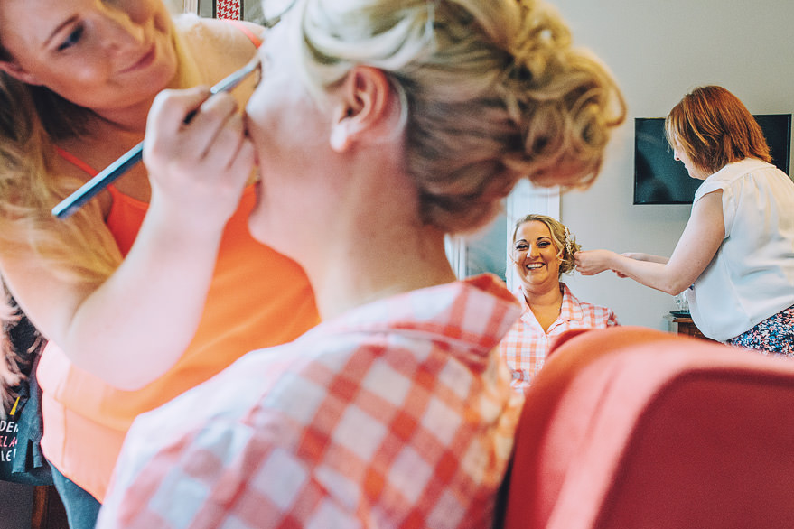 wedding make up in aberdeen
