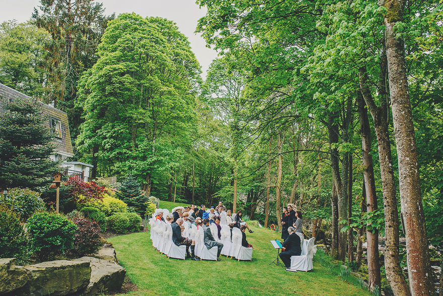 outside wedding ceremony aberdeen