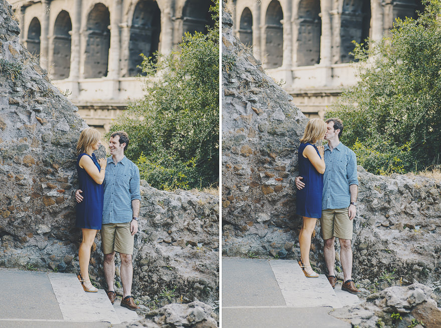 rome engagement session rome engagement session