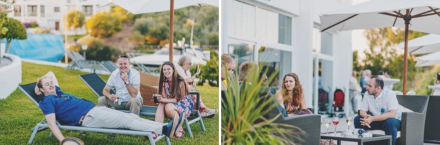 guest releaxing during the wedding in cala d'or guest releaxing during the wedding in cala d'or