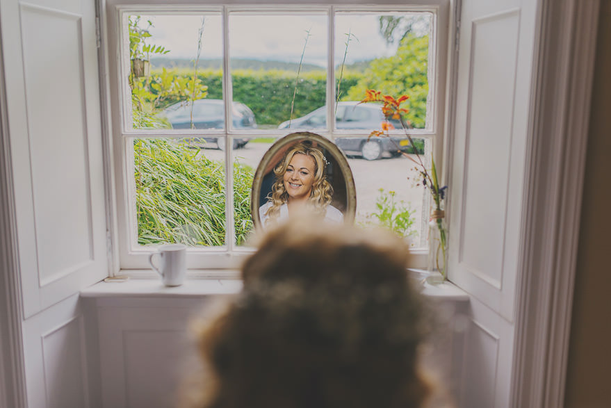 morning wedding preparations