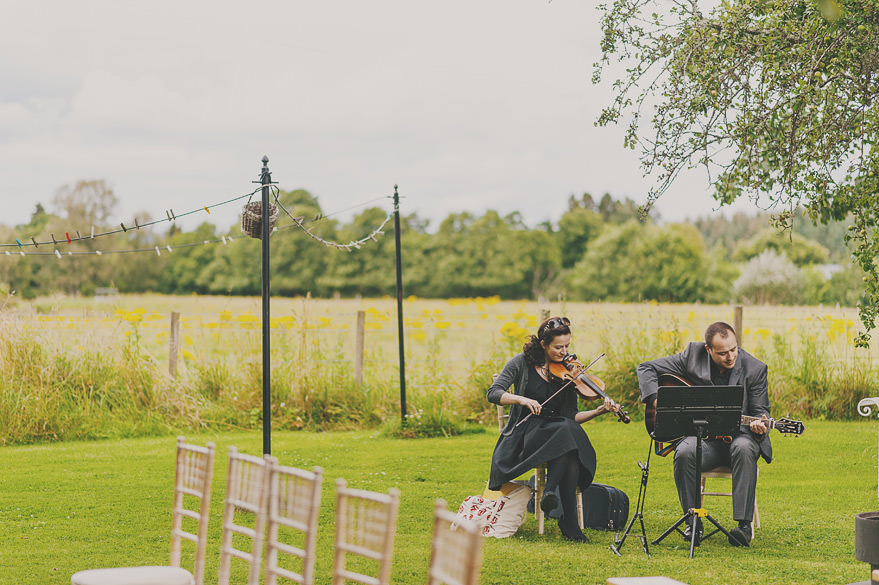 outdoor wedding band scotland