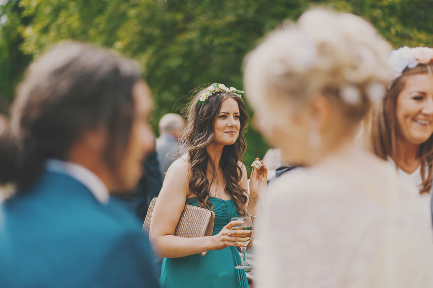 outdoor wedding ceremony in scotland