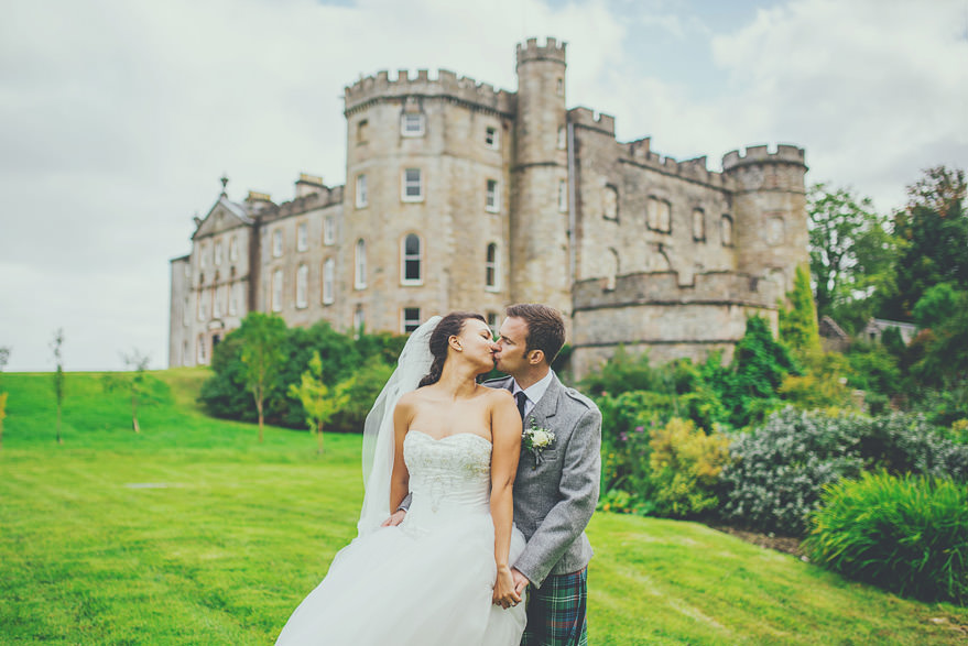castle wedding in scotland