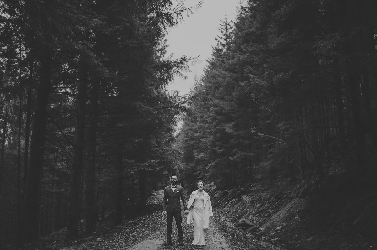 alternative wedding photographer scotland