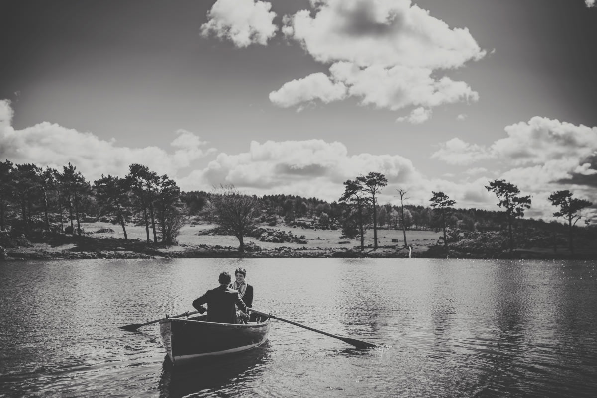 boat engagement session