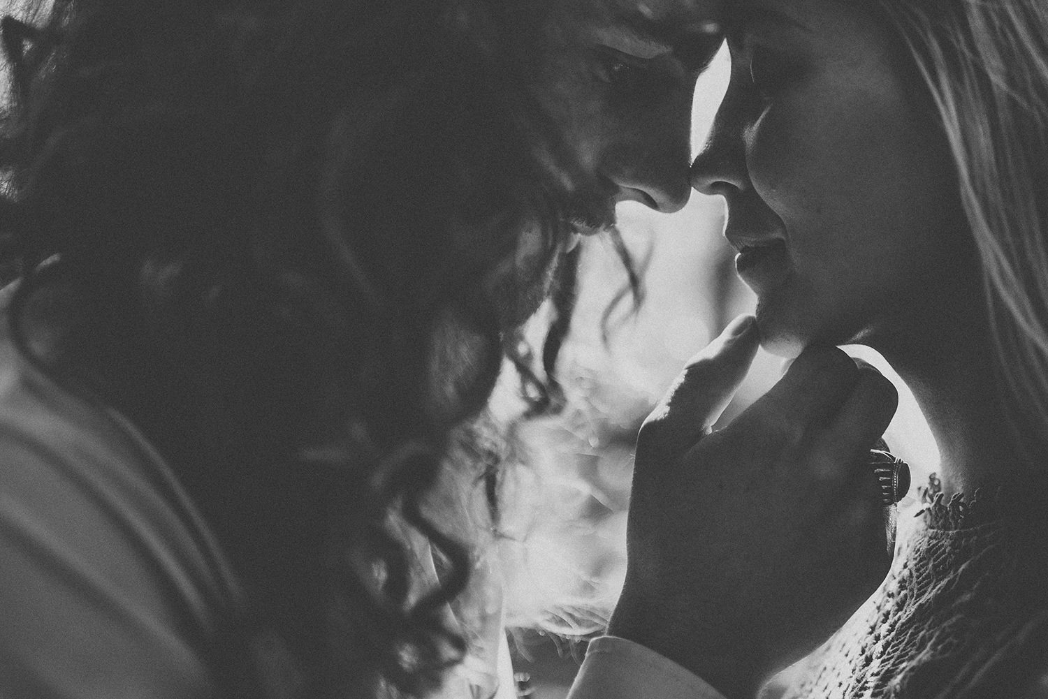 intimate engagement photos