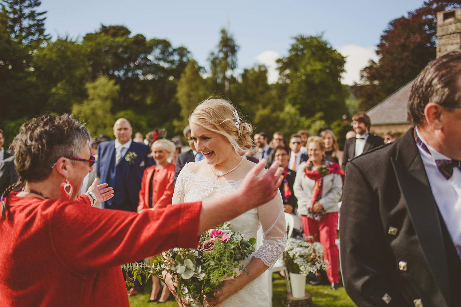 wedding at glen tanar